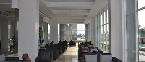 Sala de estar en el lobby