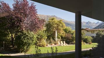 Blick auf den Garten