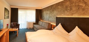 Double Room, Balcony, Mountain View | In-room safe, desk, soundproofing, travel crib