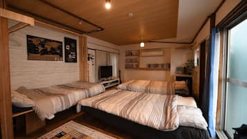 Quarto duplo urbano | Cofres nos quartos, Wi-Fi de cortesia