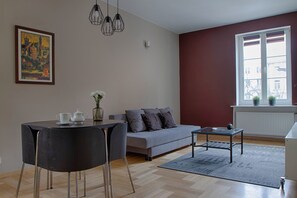 Appartement Confort, 1 chambre, vue ville | Salle de séjour
