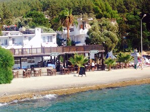 Façade de l’hébergement