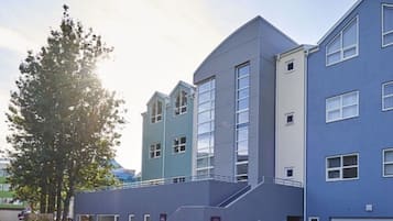 Fassade der Unterkunft
