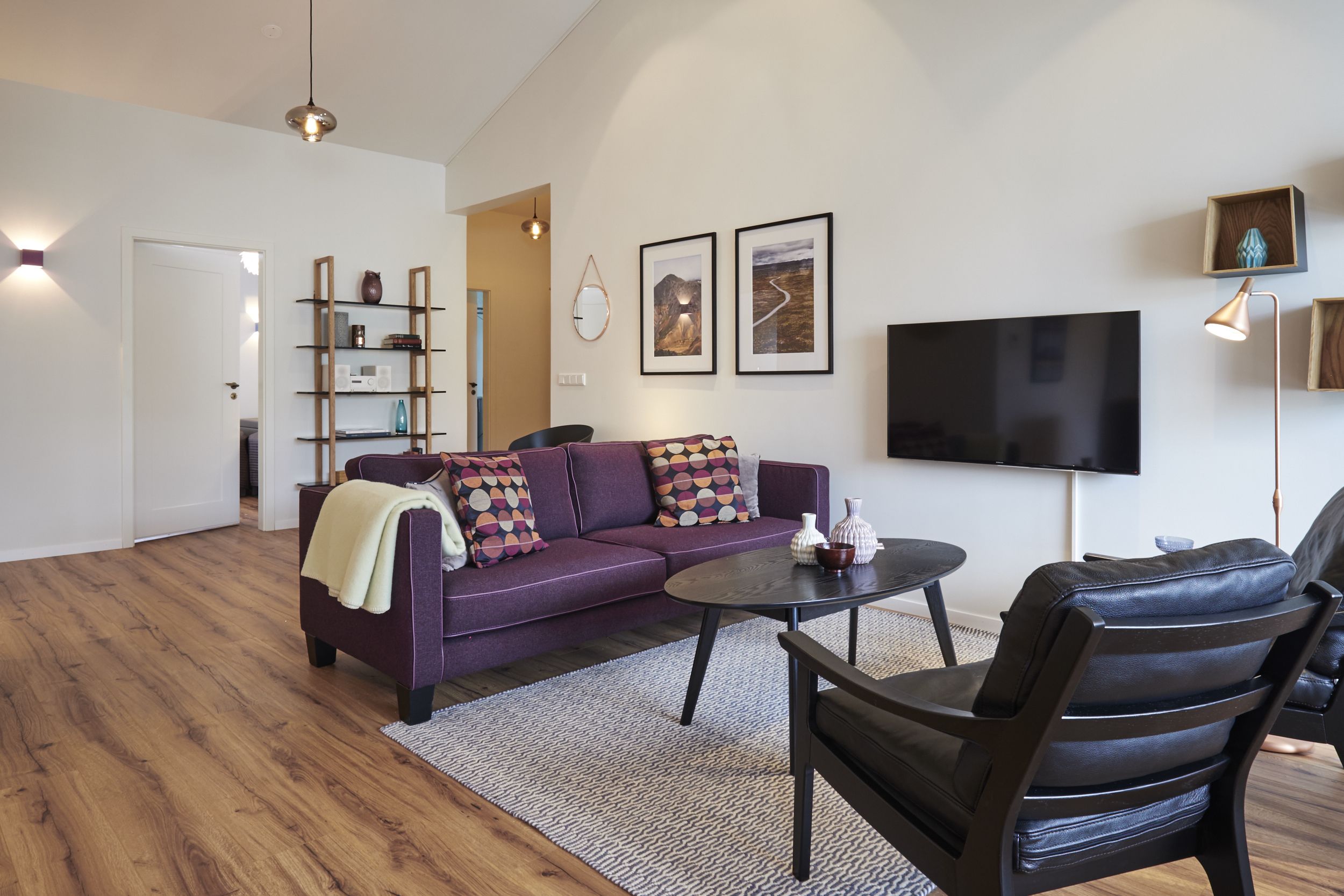 Apartment, 2 Bedrooms (Top Floor) | 1 bedroom, in-room safe, individually decorated, individually furnished