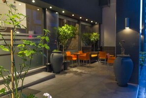 Voorkant van accommodatie