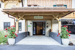 Façade de l’hébergement