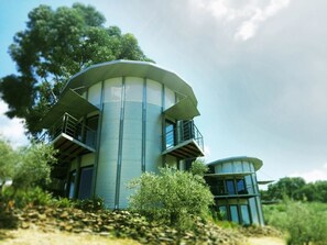 Façade de l’hébergement