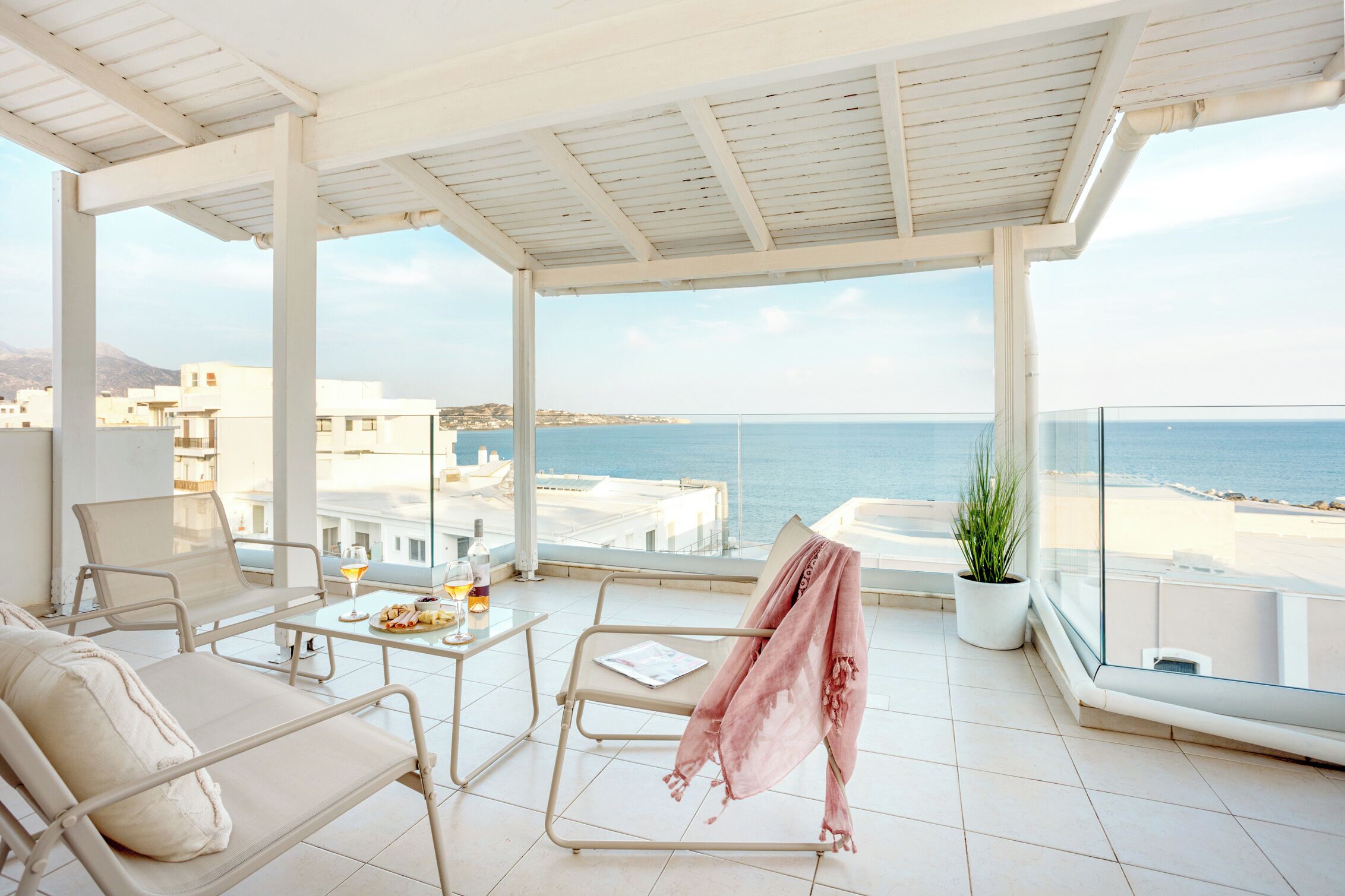 Superior Suite,Terrace, Sea View | Terrasse/patio