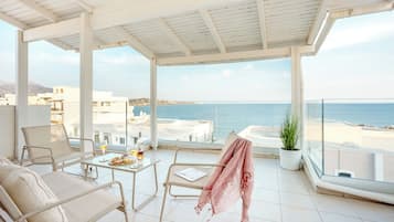 Superior Suite,Terrace, Sea View | Terrasse/patio