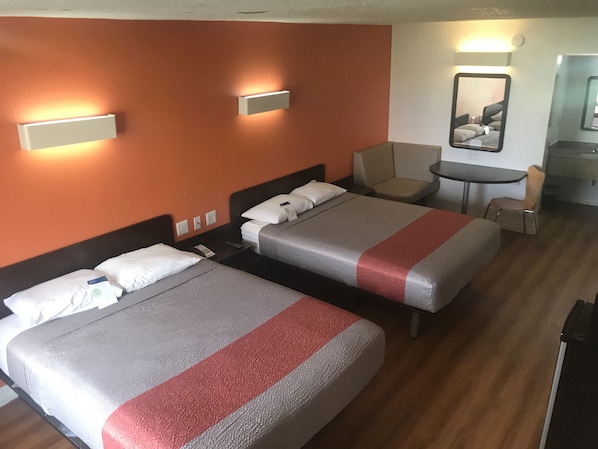 Premium bedding, free WiFi, bed sheets