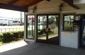 Entrée de l’hébergement