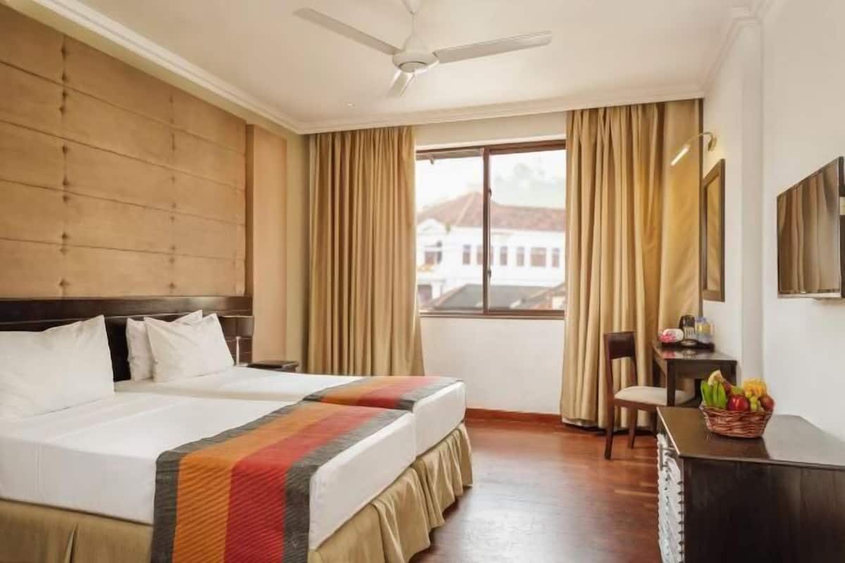 Minibar, in-room safe, desk, blackout curtains