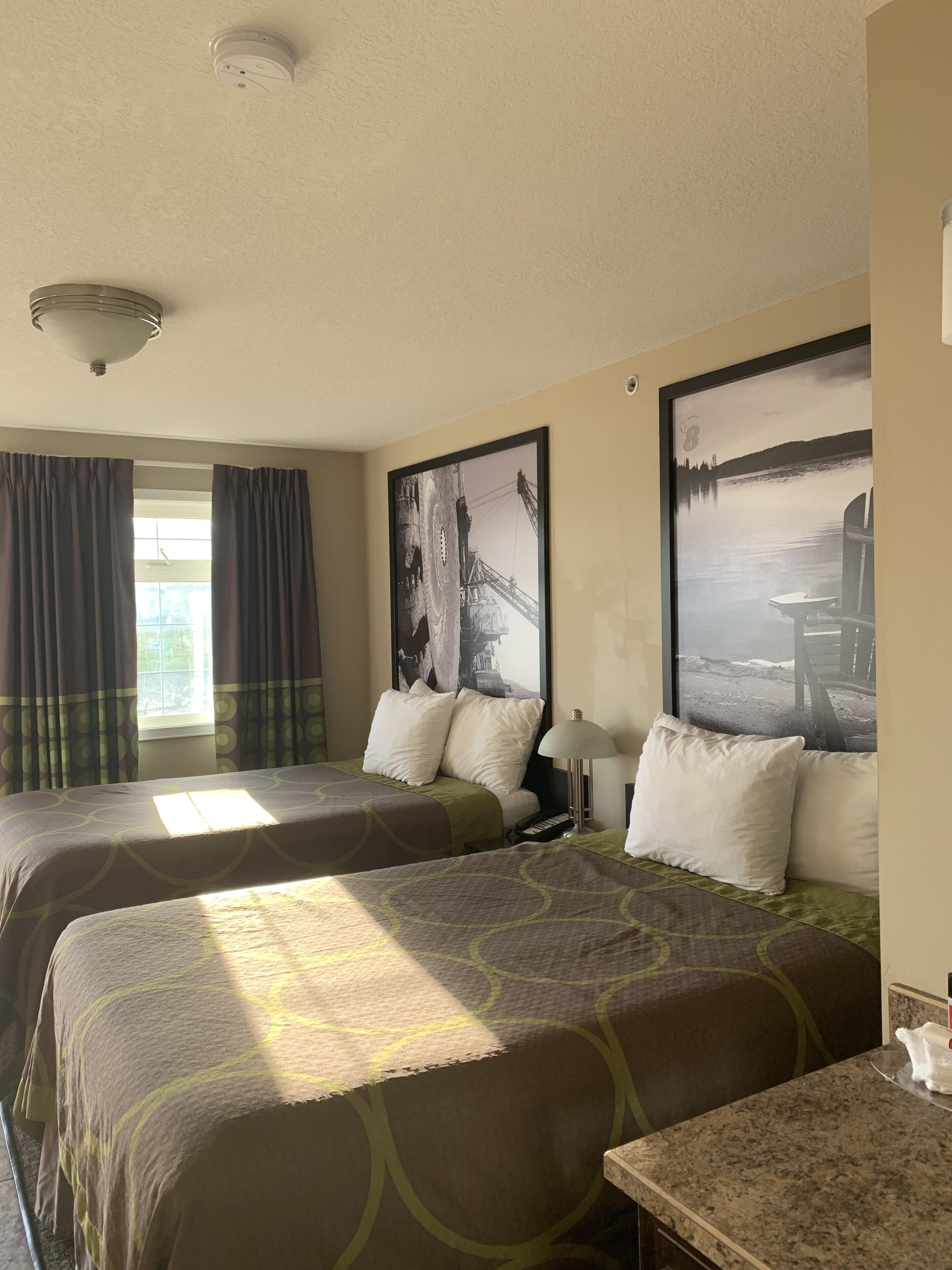 room, 2 double beds, non smoking (efficiency) | bathroom | combined shower/bathtub, free toiletries, hair dryer, towels