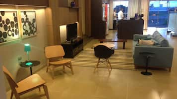 Lobby sitting area