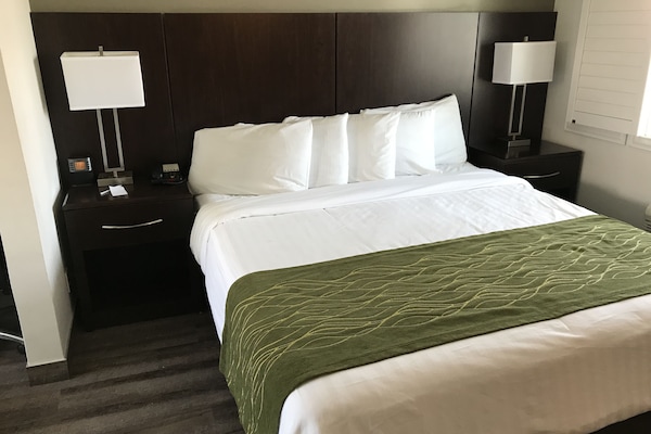 Deluxe Room, 1 King Bed | Premium bedding, down comforters, iron/ironing board, free WiFi