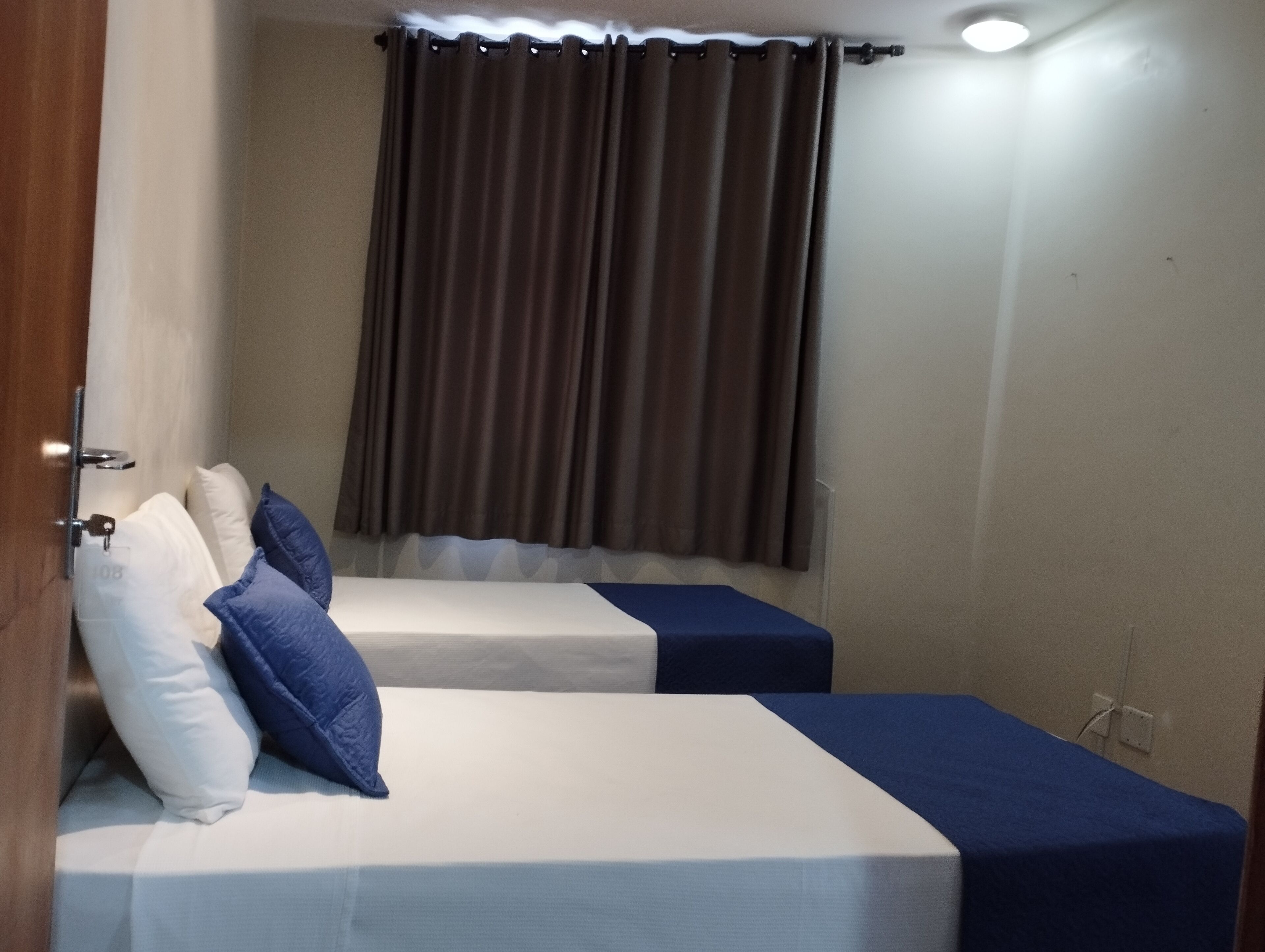 standard twin room | premium bedding, minibar, desk, blackout curtains