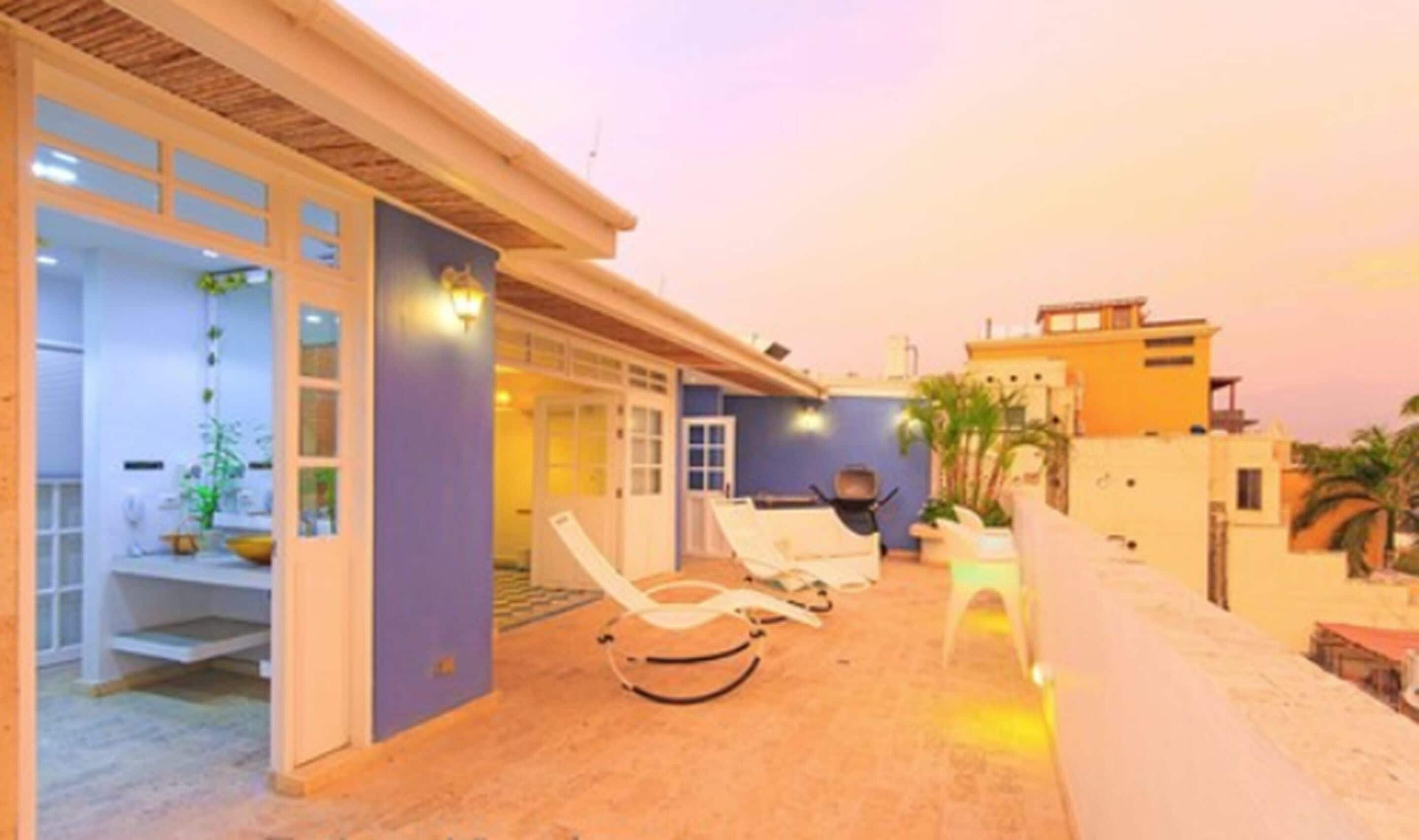 presidential suite | terrace/patio