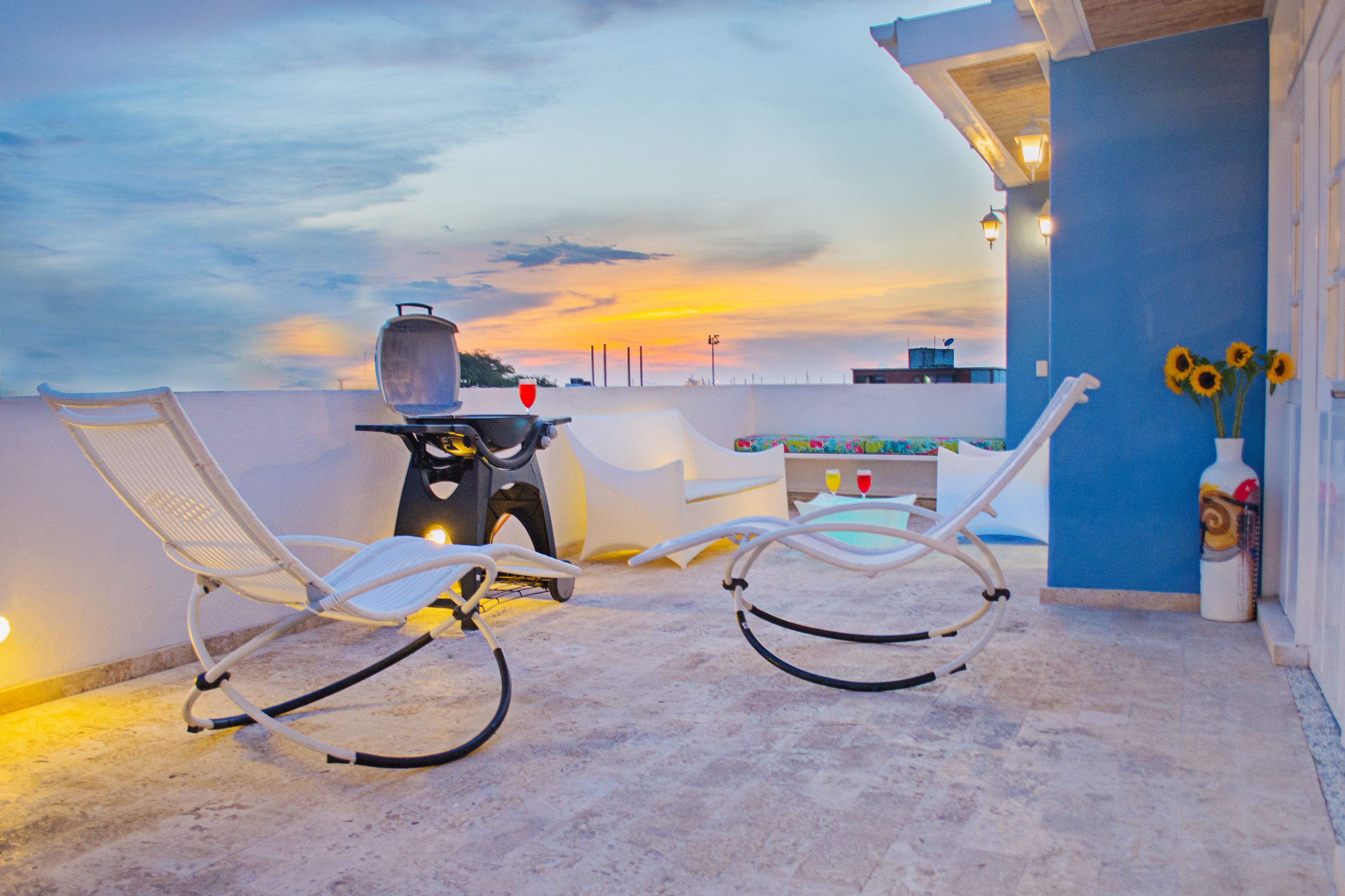 presidential suite | terrace/patio