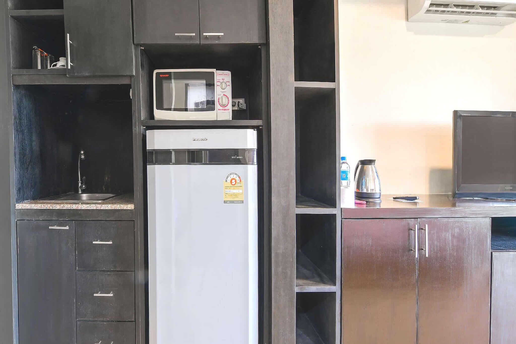 superior double room | in-room safe, desk, laptop workspace, blackout curtains