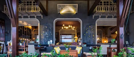 Breakfast, lunch, dinner served; Mediterranean cuisine, garden views