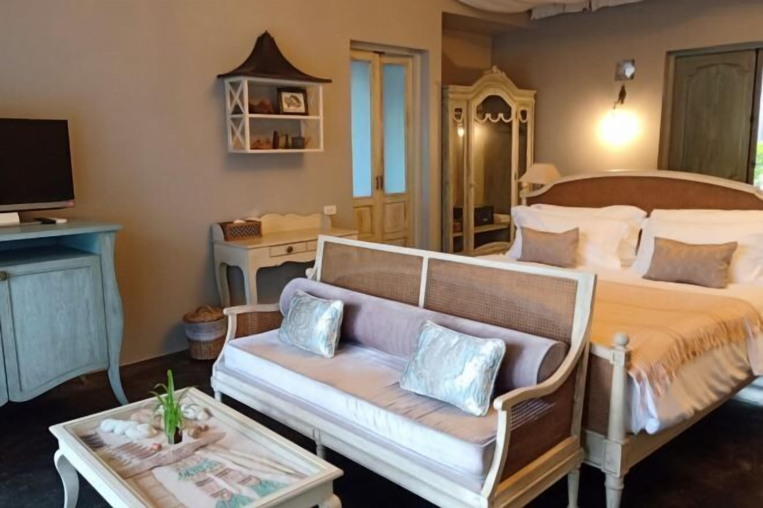 1 soverom, minibar, safe på rommet og blendingsgardiner