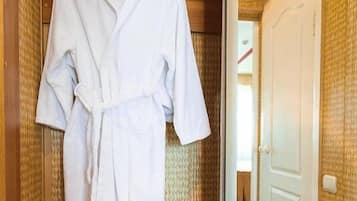 Suite, 1 chambre | Ăquipements de salle de bain | Douche, articles de toilette gratuits, chaussons, serviettes fournies
