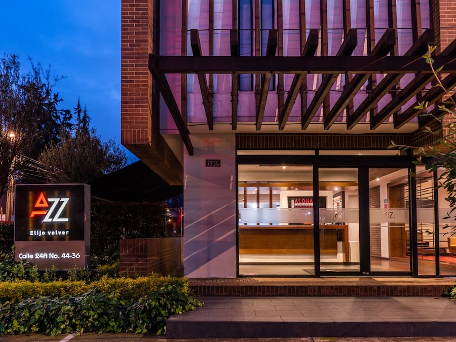 Façade de lâhĂ©bergement