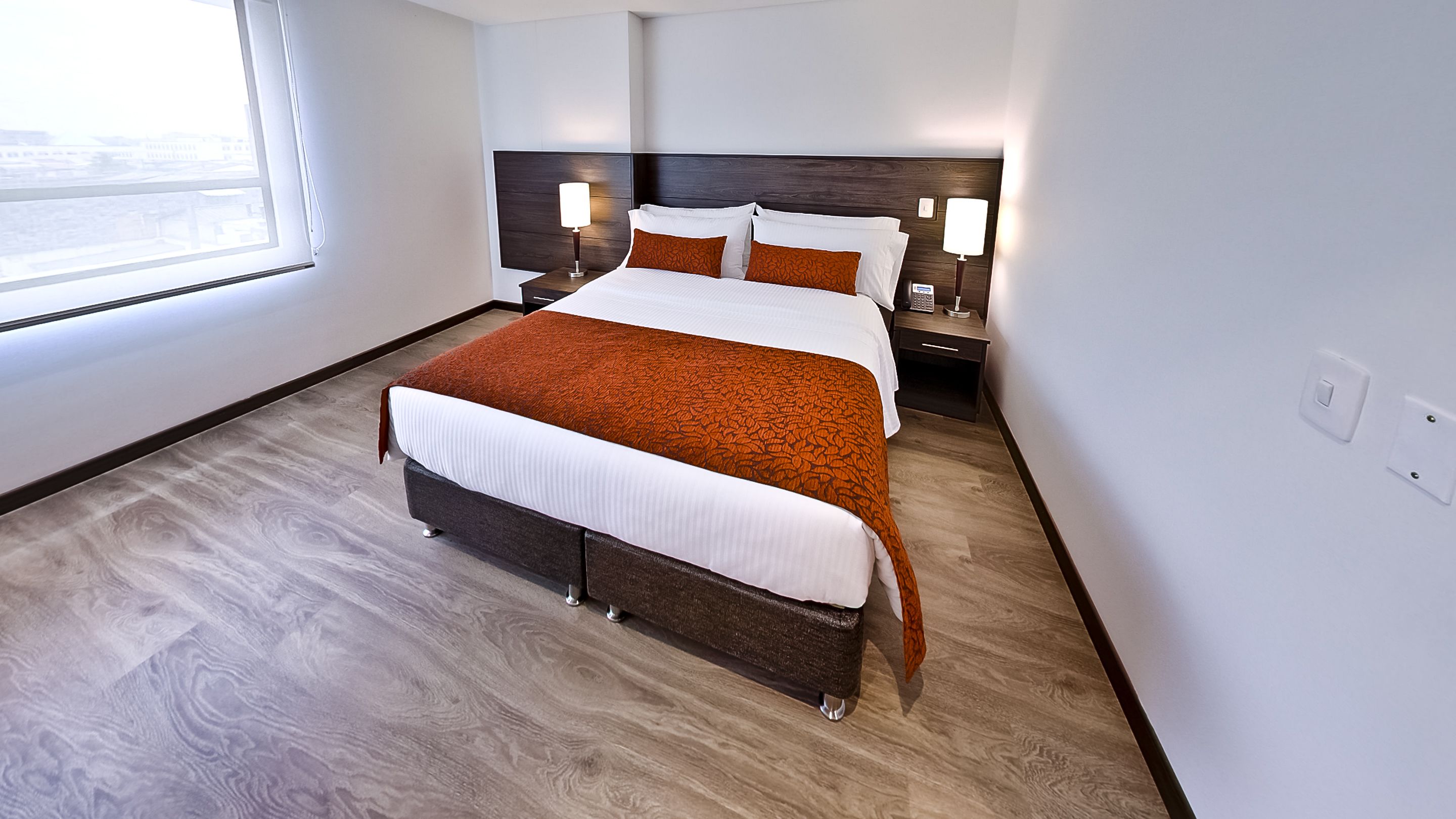 premium bedding, in-room safe, desk, soundproofing