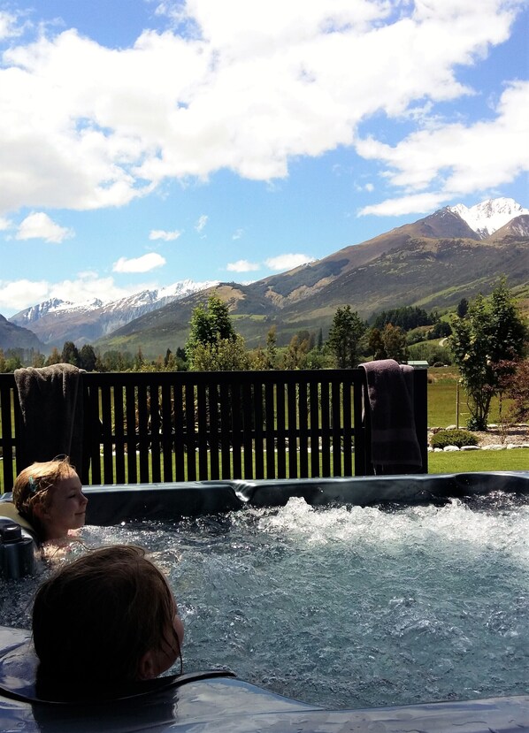 อ่างสปากลางแจ้ง