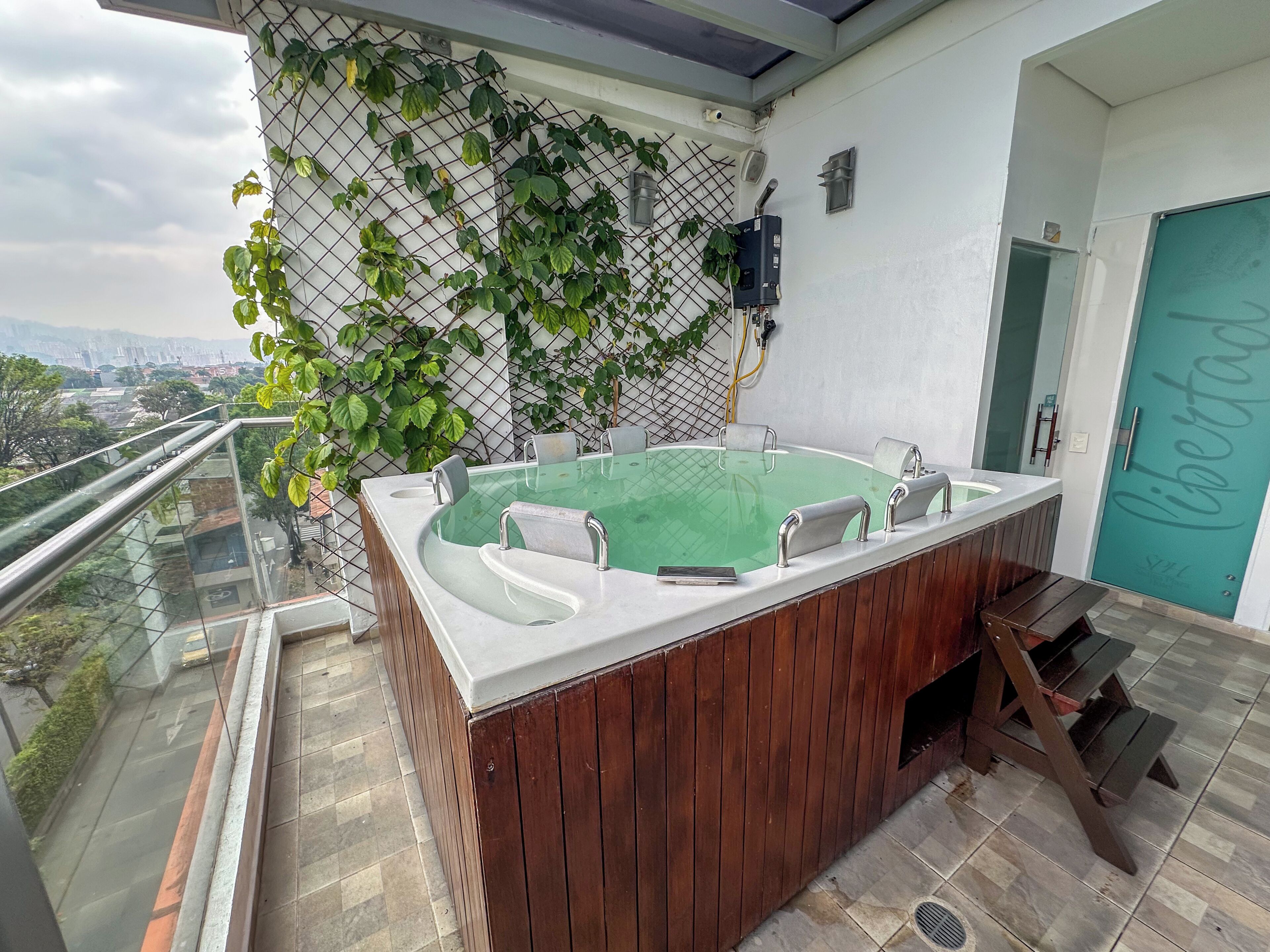 Vista desde la propiedad