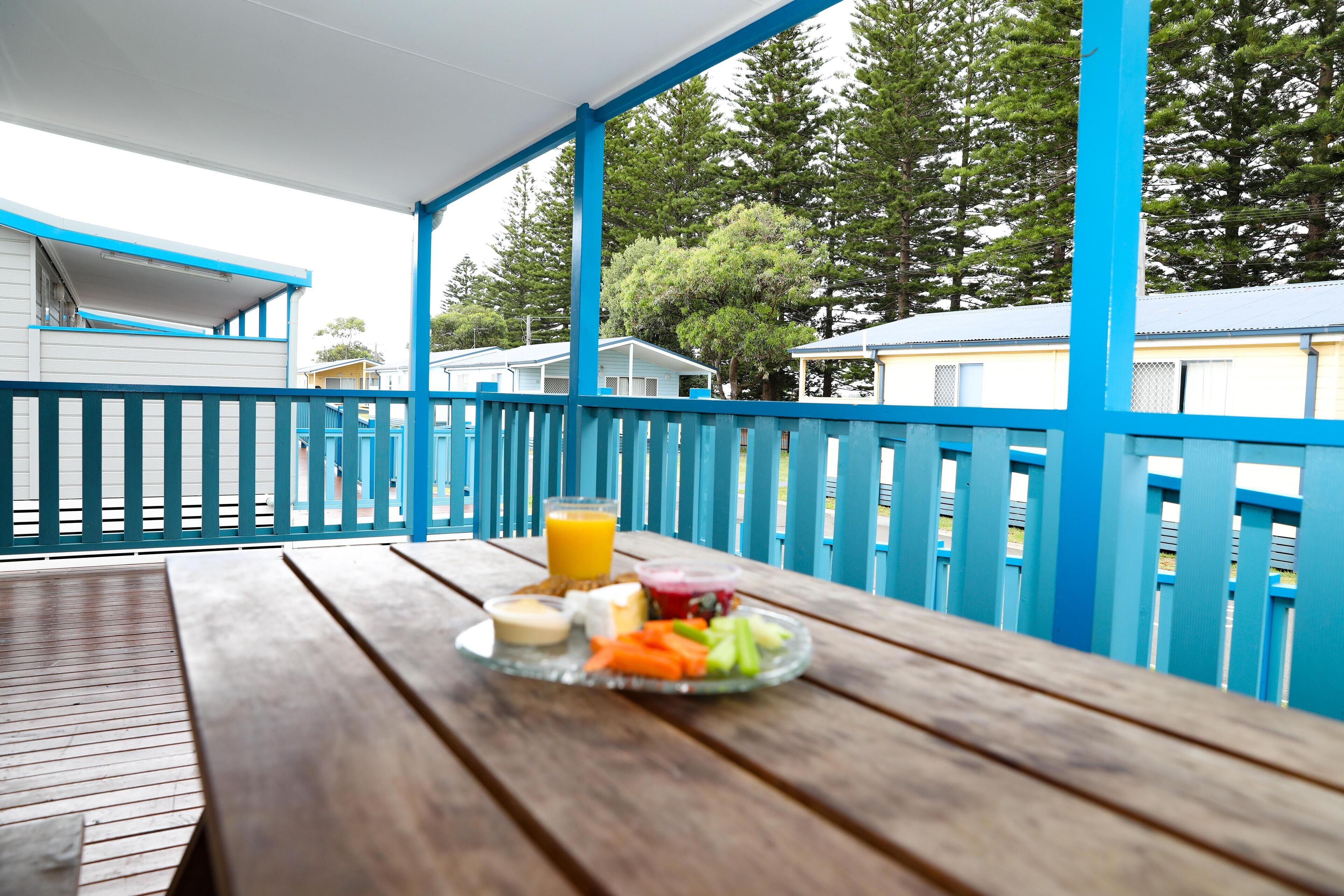 Deluxe Cabin, 2 Bedrooms | Balcony view