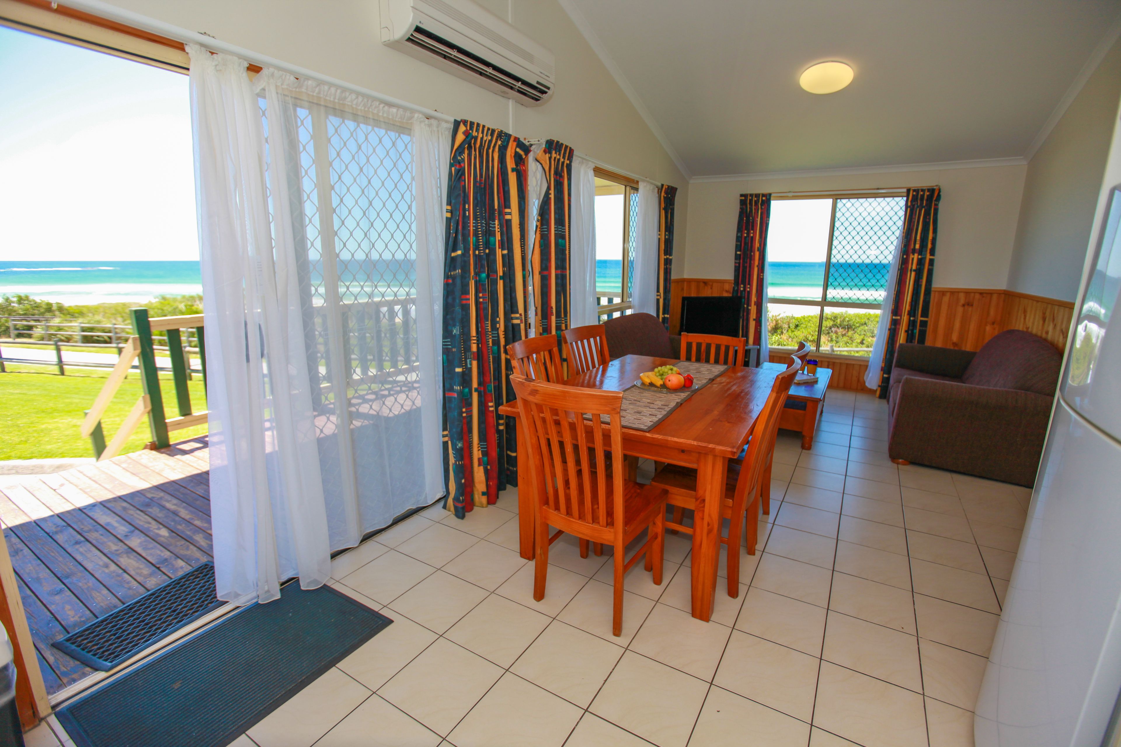 3 Bedroom Deluxe 6 Berth Cabin | Living area | LCD TV, DVD player