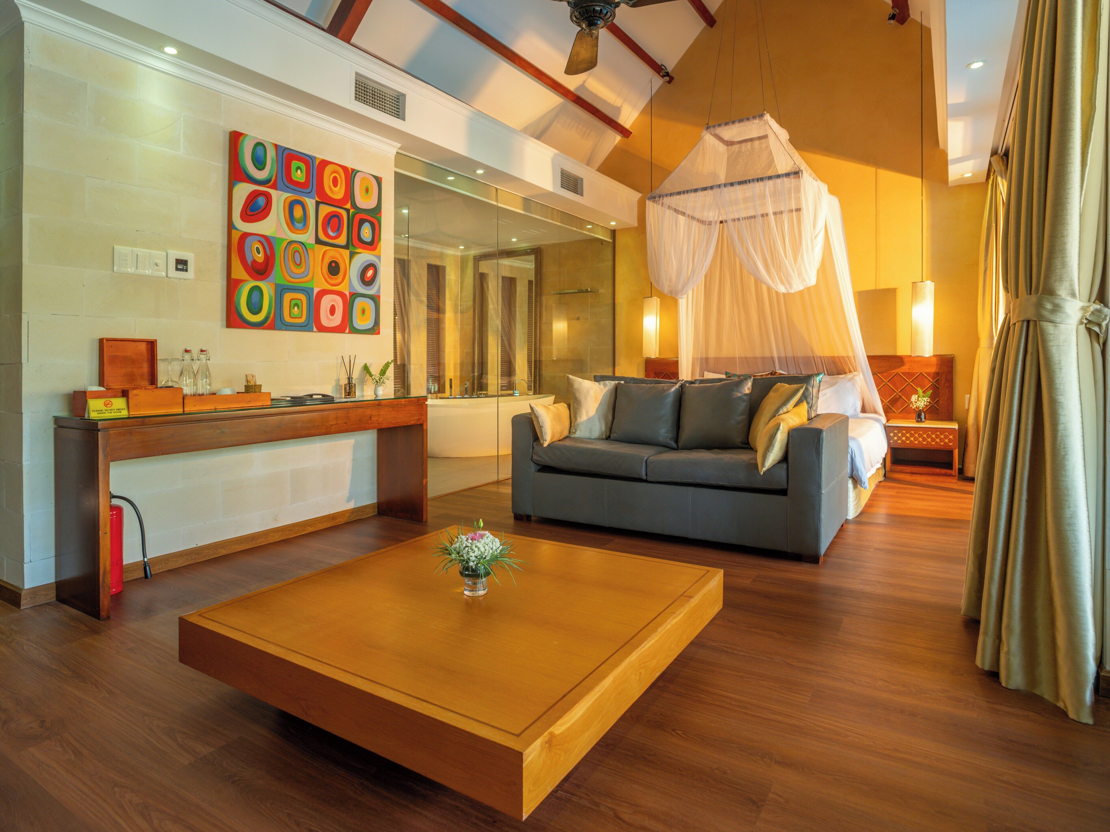 pool view suite | 1 bedroom, minibar, in-room safe, individually decorated