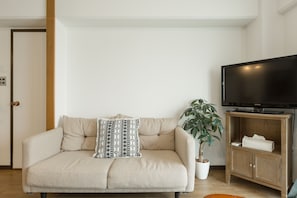 Appartement Duplex Présidentiel, 3 chambres, patio, dans les dépendances | Coin séjour