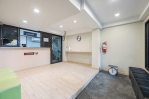Sala de estar en el lobby