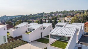 Aerial view - Apartmány Eden (Luhacovice)
