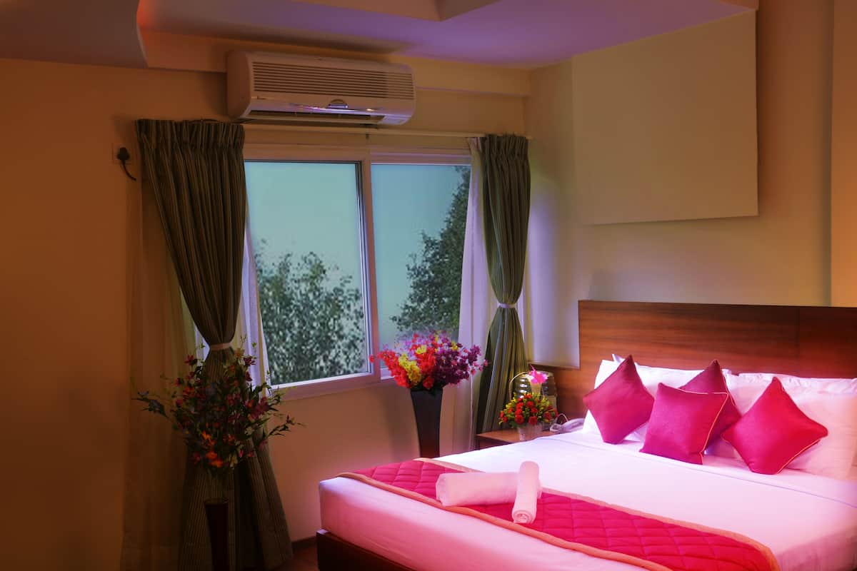 1 chambre, literie de qualité, minibar, coffre-fort
