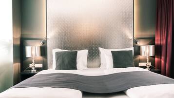 Premium bedding, minibar, in-room safe, individually decorated