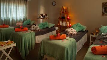 Body treatments, facials, manicures and pedicures
