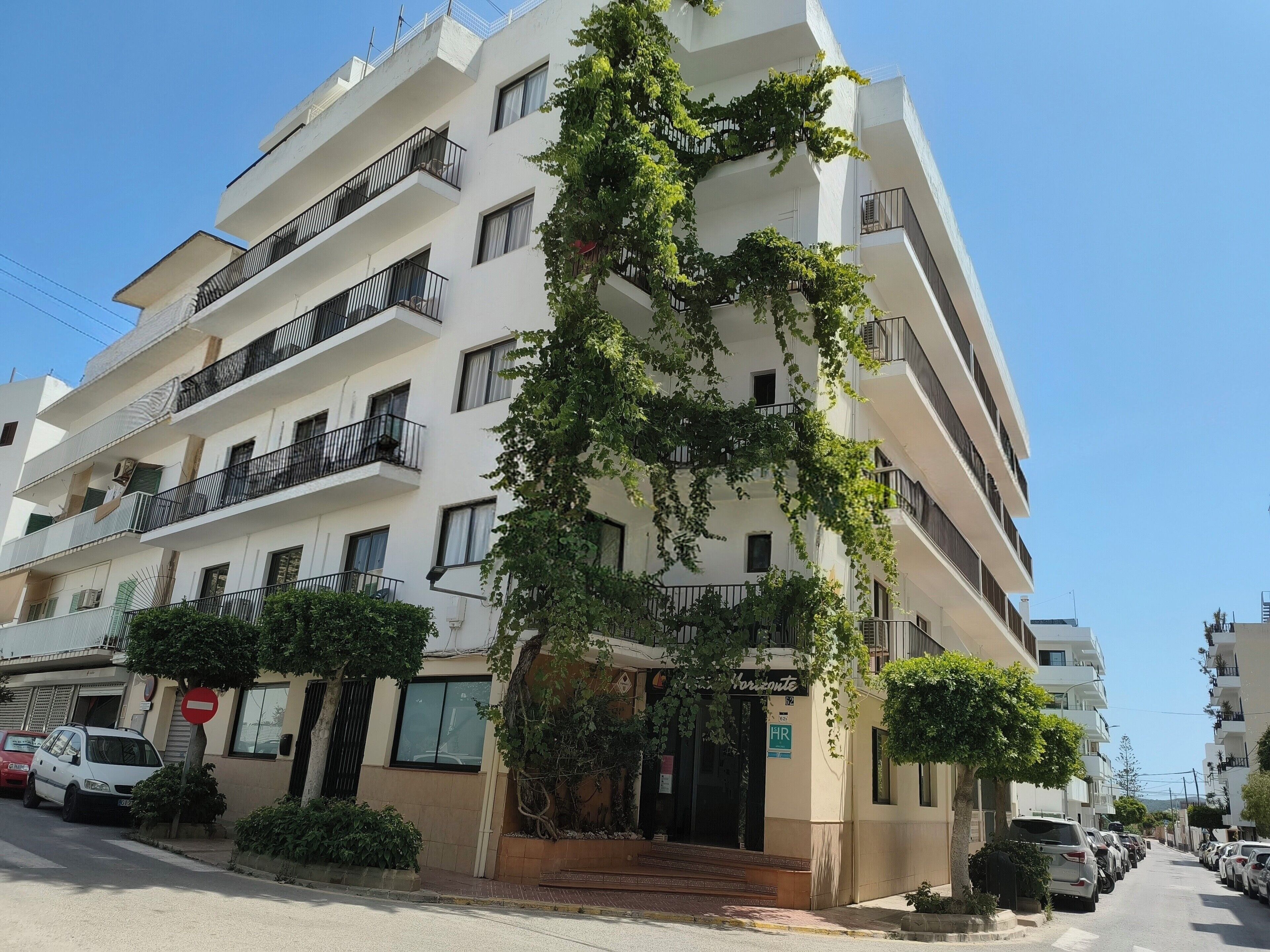 Façade de l’hébergement