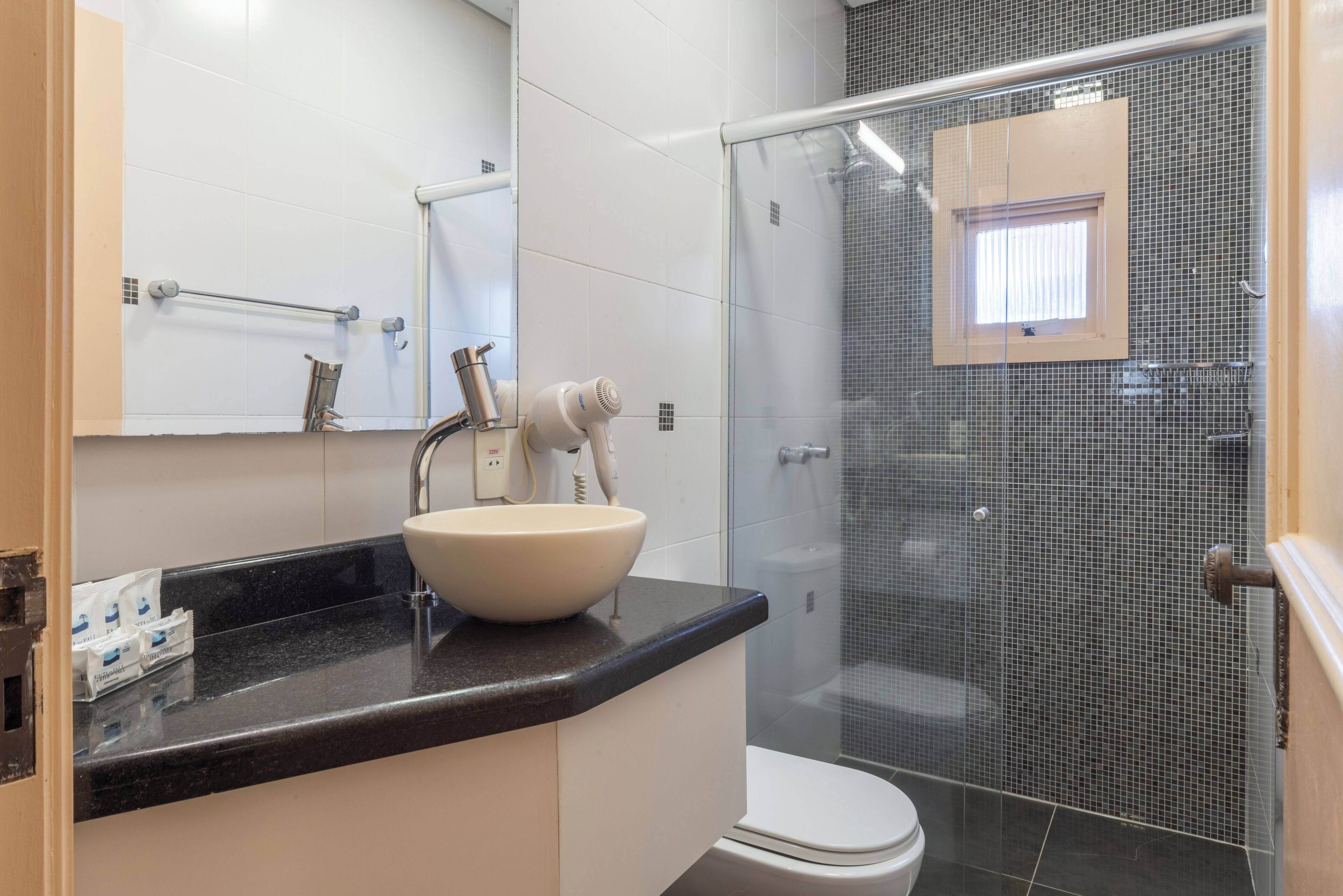 connecting room iii | bathroom | free toiletries, hair dryer, bidet, towels