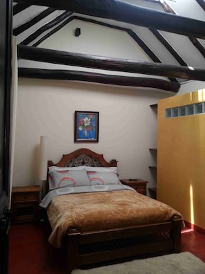 Deluxe-Doppelzimmer, 1 Schlafzimmer, eigenes Bad, Erdgeschoss | Kostenloses WLAN