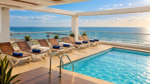 Terrace/patio - Hotel Summer Frente Al Mar (Cartagena)