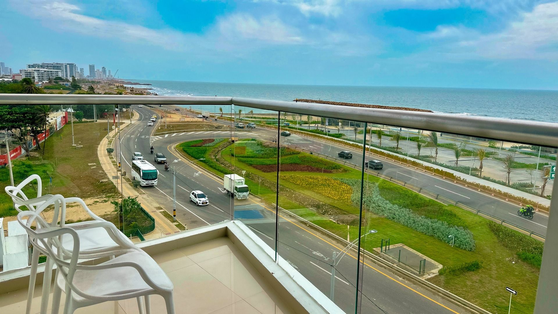Vista desde la propiedad