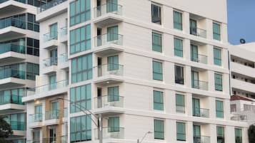 Fassade der Unterkunft