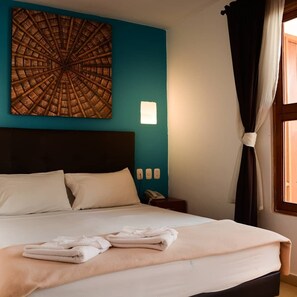 Superior Double Room, 1 King Bed, Private Bathroom, Poolside | In-room safe, desk, free WiFi, bed sheets