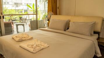 Habitación doble Deluxe, 1 cama King size, Terraza | Terraza o patio