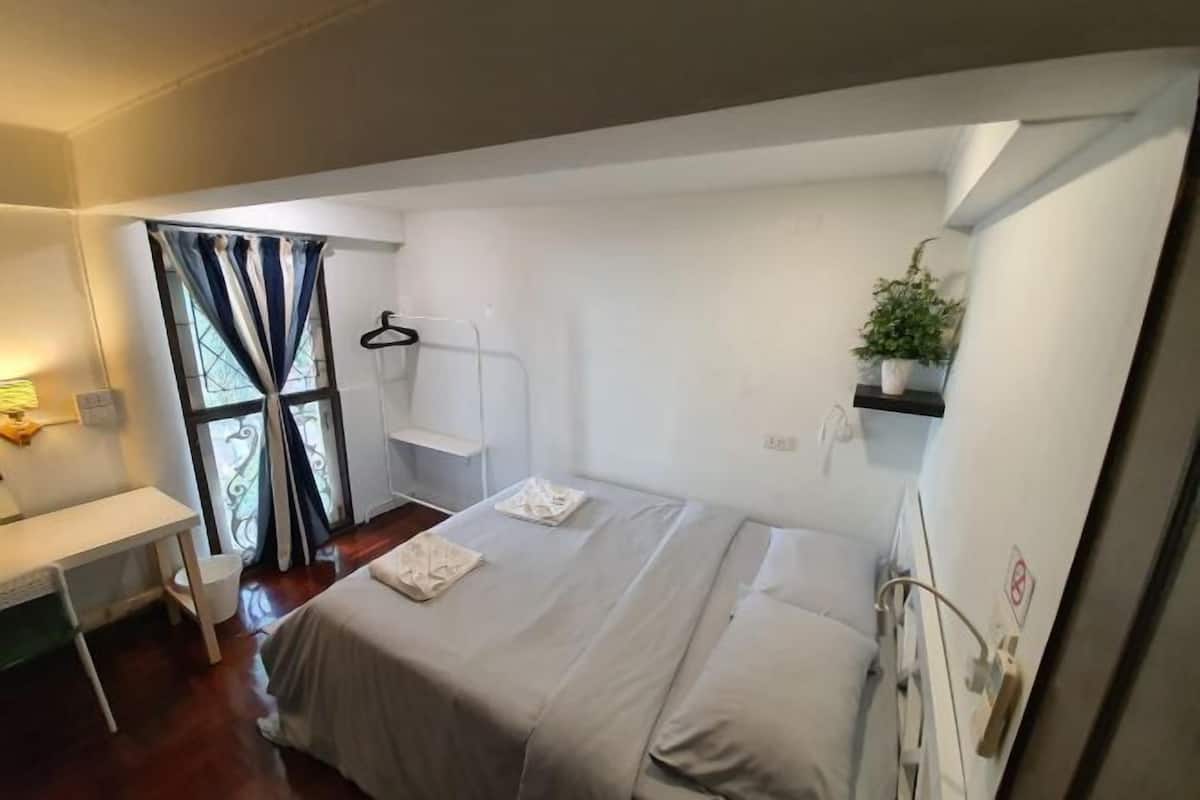 Blackout drapes, iron/ironing board (on request), WiFi (free)