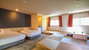 Chambre supérieure avec lits jumeaux, non-fumeur | Coffre-fort, literie fournie