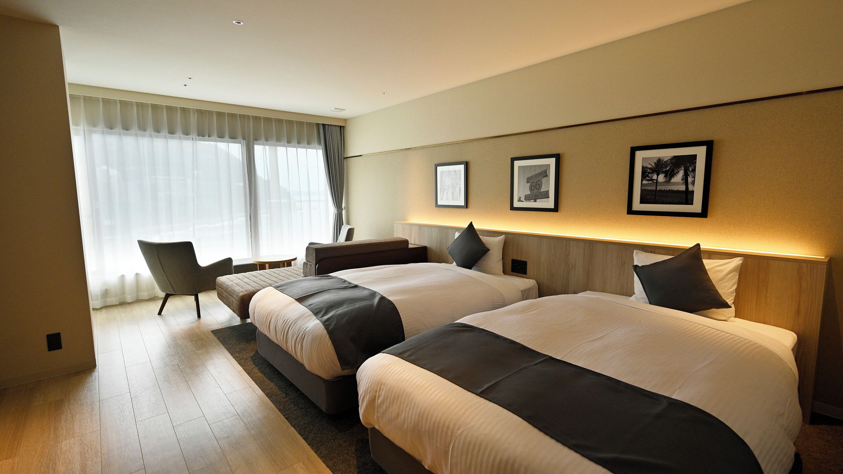 Superior Twin Room for 3 people(North Building) - Shower Only - Non-Smoking | In-room safe, bed sheets